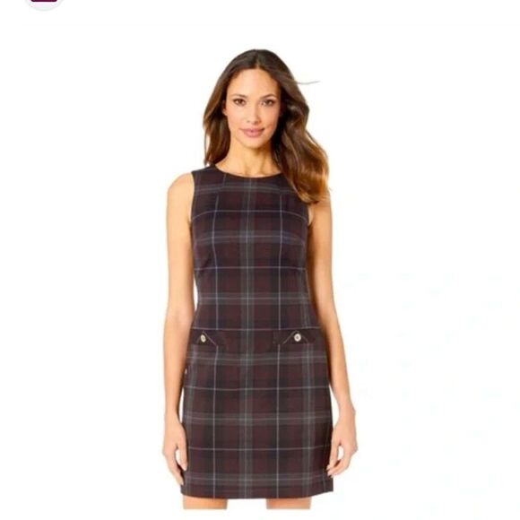 Tommy Hilfiger Plaid School Girl Dress NWT - Picture 1 of 10